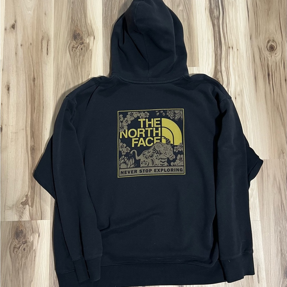 The North Face Year of the Ox Hoodie Black Gold Chinese New Year Limited Edition